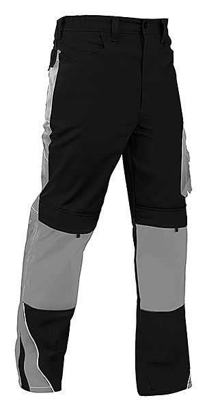 Pánské kalhoty do pásku TECHNIC I. černo/šedé vel. 62 - Obrázek Pánské kalhoty do pásku TECHNIC I. černo/šedé vel. 62 - Obrázek