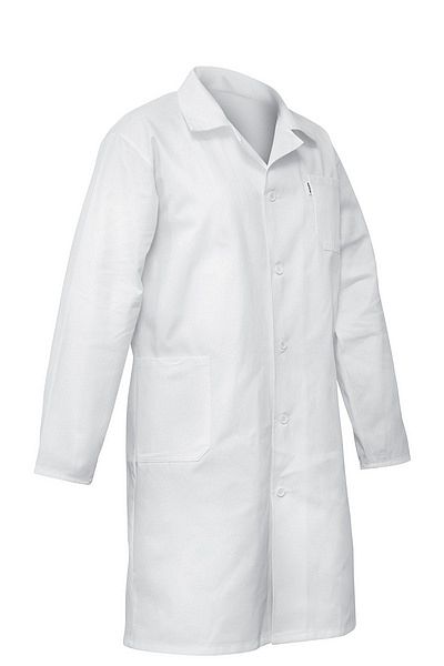 Pán.plášť bílý dlouh.rukáv vel. 44 - Obrázek Pán.plášť bílý dlouh.rukáv vel. 44 - Obrázek