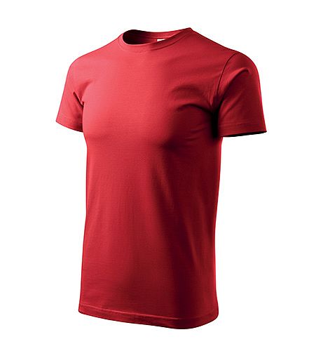 Tričko BASIC 129 červená