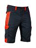 Pánské kraťasy do pásku PRAKTIC HiVis červené vel. 62 - Obrázek (2)
