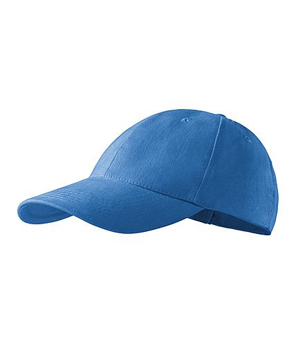Čepice 305 6P azurově modrá/nastavitelná