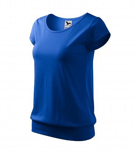 Tričko dámské CITY 120 královská modrá  vel. M - Obrázek Tričko dámské CITY 120 královská modrá  vel. M - Obrázek