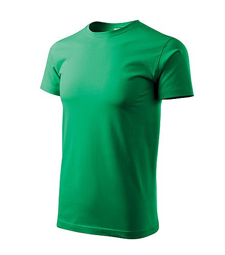 Tričko BASIC 129 středně zelená