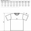 Tričko BASIC 129 ledově šedá vel. XXL - Obrázek (1)
