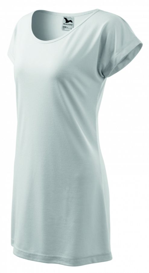 Dámské tričko/šaty LOVE 123 bílá