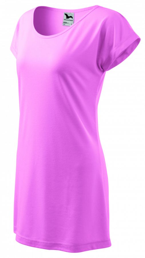 Dámské tričko/šaty LOVE 123 růžová